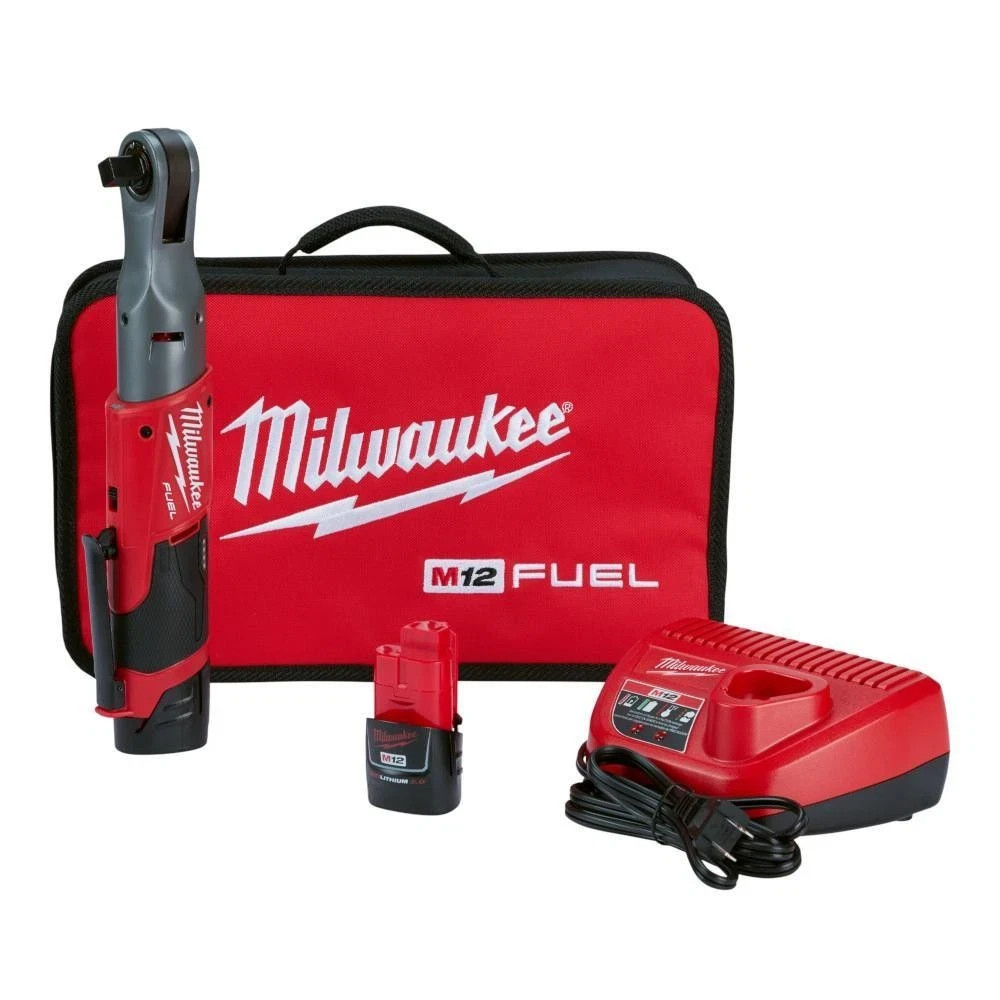 M12 FUEL 1/2in Ratchet 2 Battery Kit