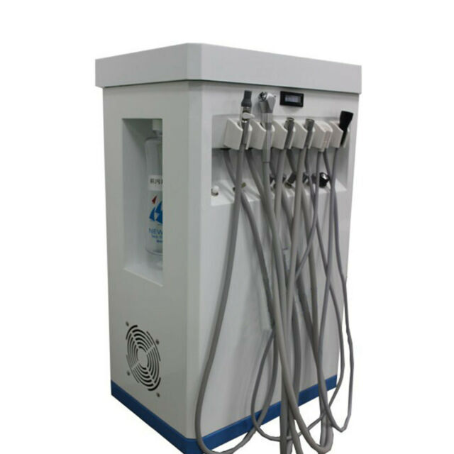Dental Mobile Cart Unit GU-P209+Compressor+Strong Suction+Scaler+Curing Light US