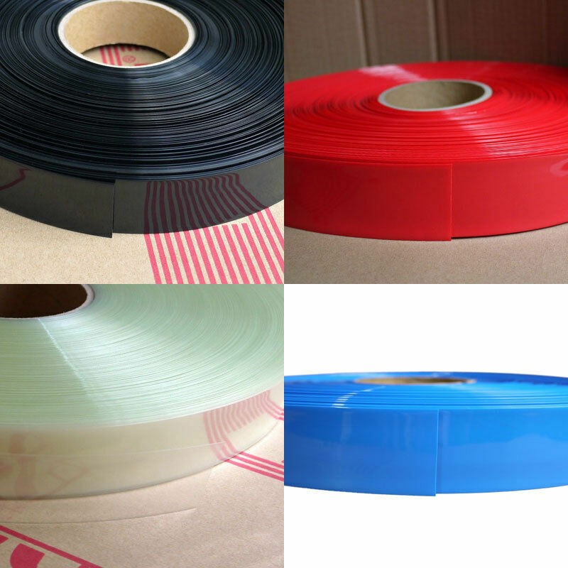 1 Meter PVC 7mm~450mm Heat Shrink Tubing Wrap RC Battery Pack LiPO NiMH NiCd
