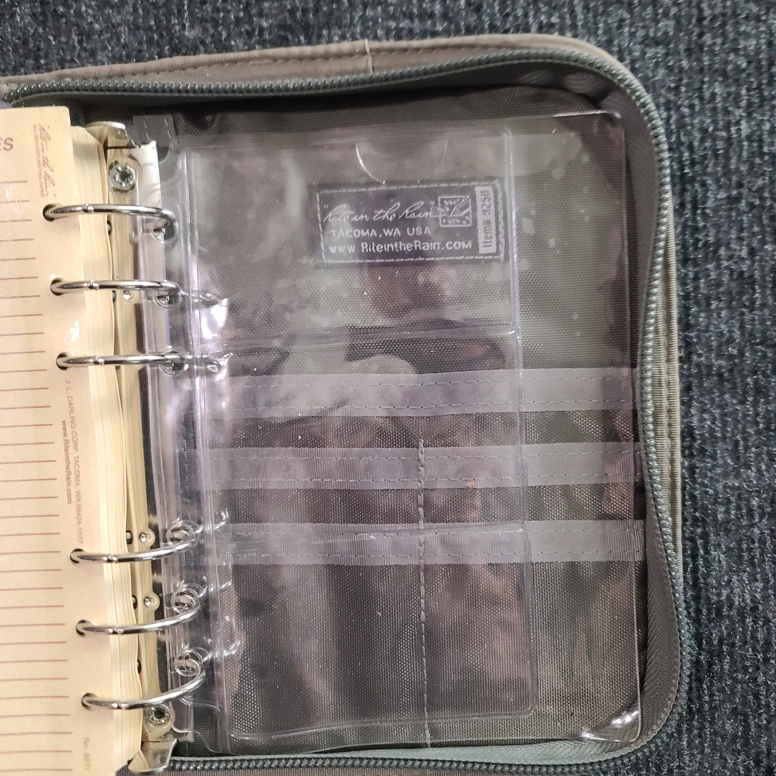 Rite in the Rain Tactical Field Binder Kit ACU Camo U.S. Army Notebook Organizer