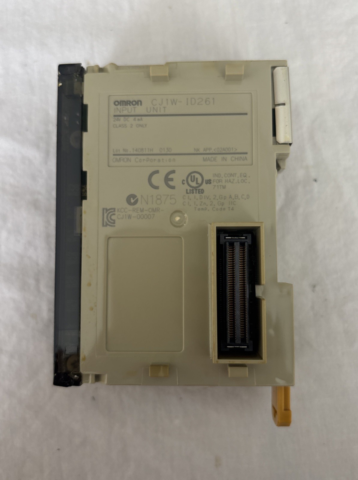 Omron CJ1W-ID261 Input Module, 24V – Warranty & Free Shipping