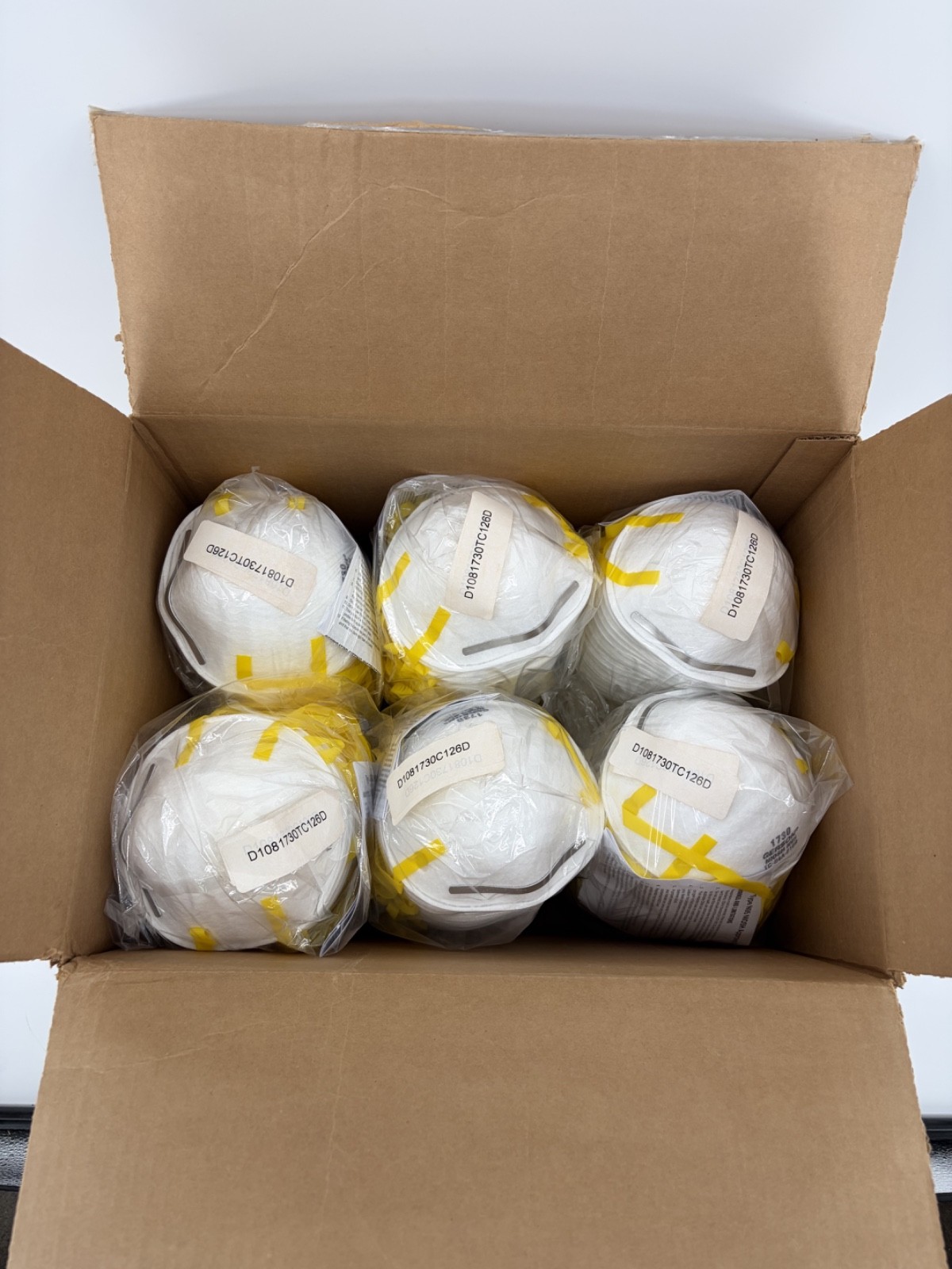 BULK CASE Type N95 Disposable Protective Respirator 240 Dust Mask