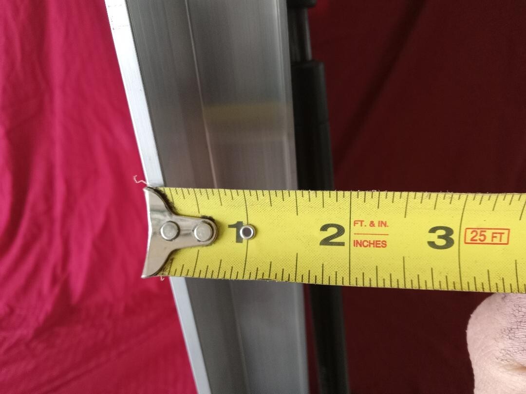 Vision Doors Concession Stand Serving Window Food Truck Service Awning 36L X 36W