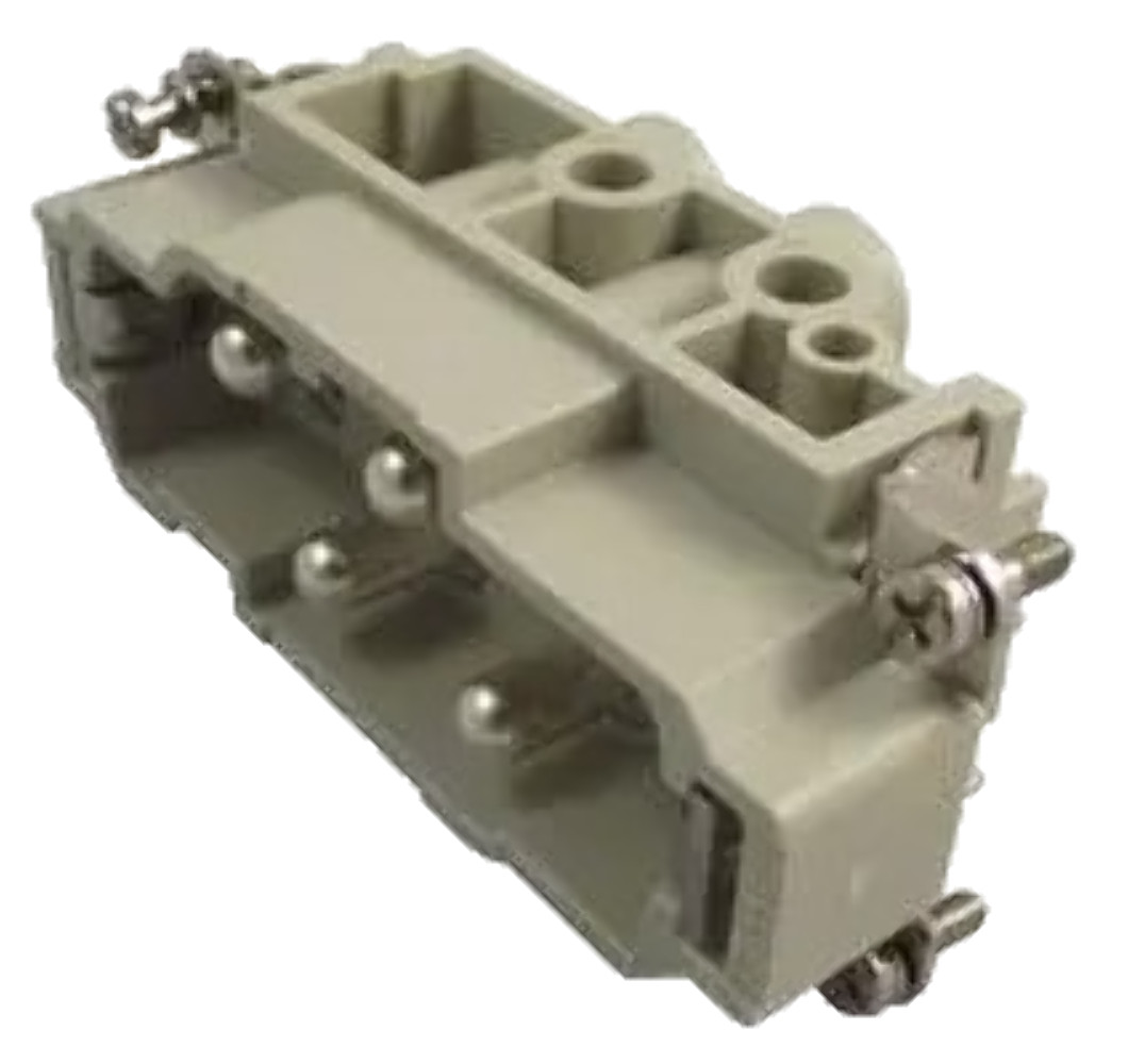 CXM4/0 Heavy Duty Connector, CX Series, Insert, 3+PE Contacts, Plug, Screw Pin