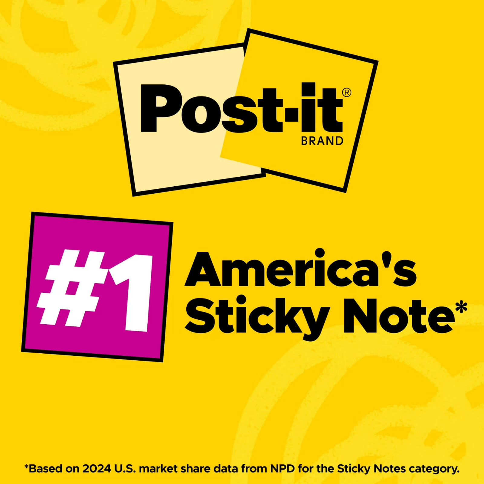 Post-It Notes Value Pack 1.5 in x 2 in Canary Yellow 100 Sheets/Pad 24 Pads 2400