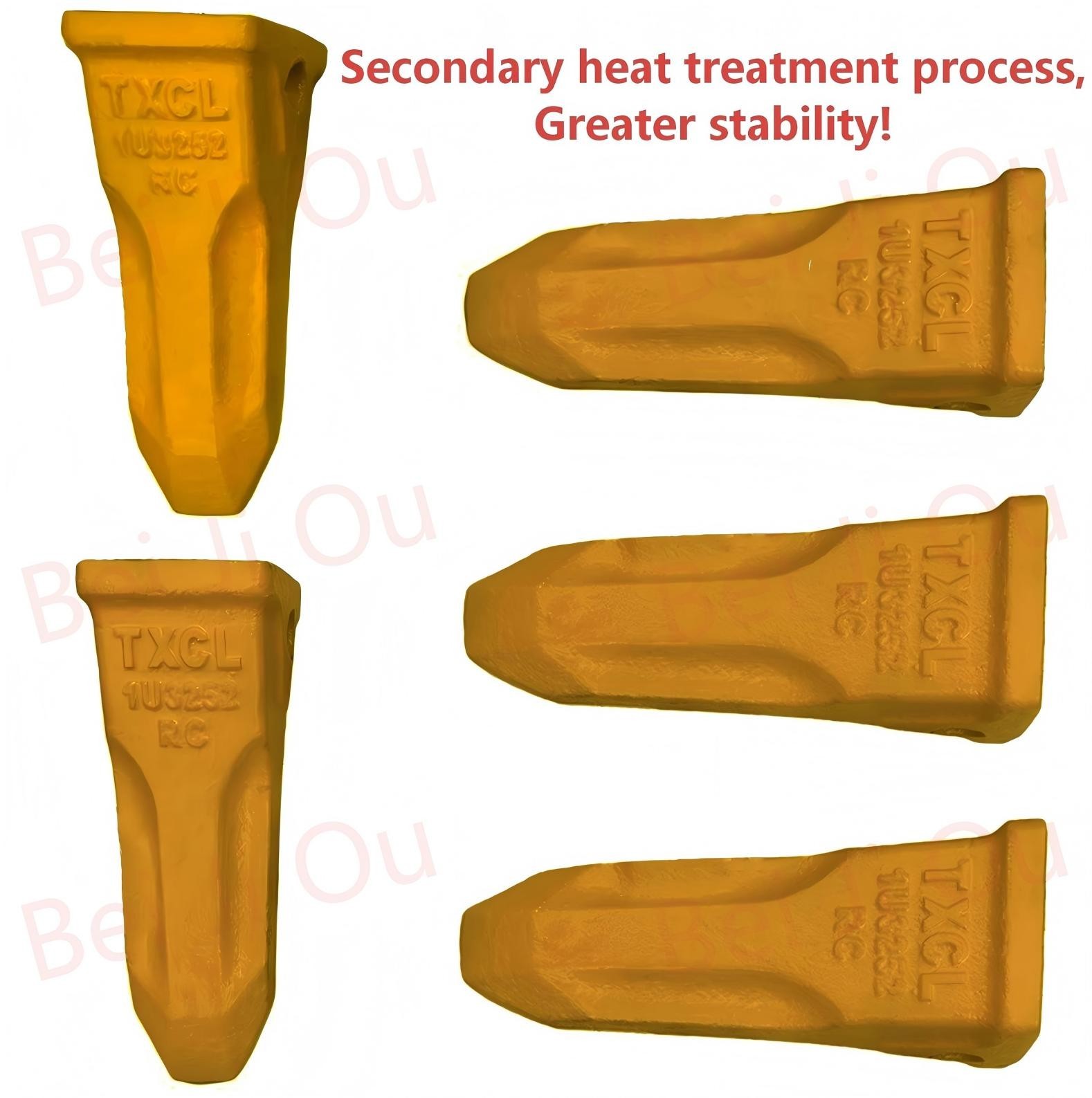 5Packs 1U3302 1U-3302 Bucket Teeth, 9J2308 Pins, 8E6259 Retainer For J300 Tooth