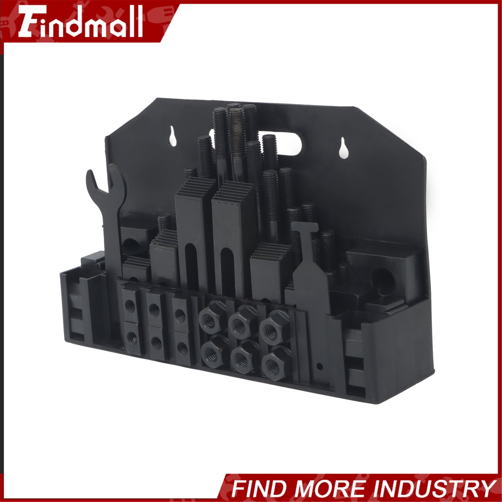 Findmall 5/8 Inch T-Slot Clamping Set 60pcs 1/2″-13 UNC Thread Industrial Grade