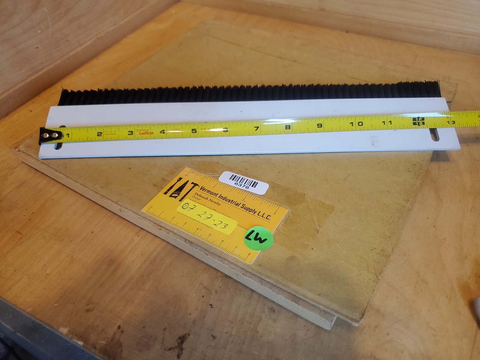 Mink-Bursten strip brush 13″ X 3/4 Bristle IN STOCK USA READY TO SHIP