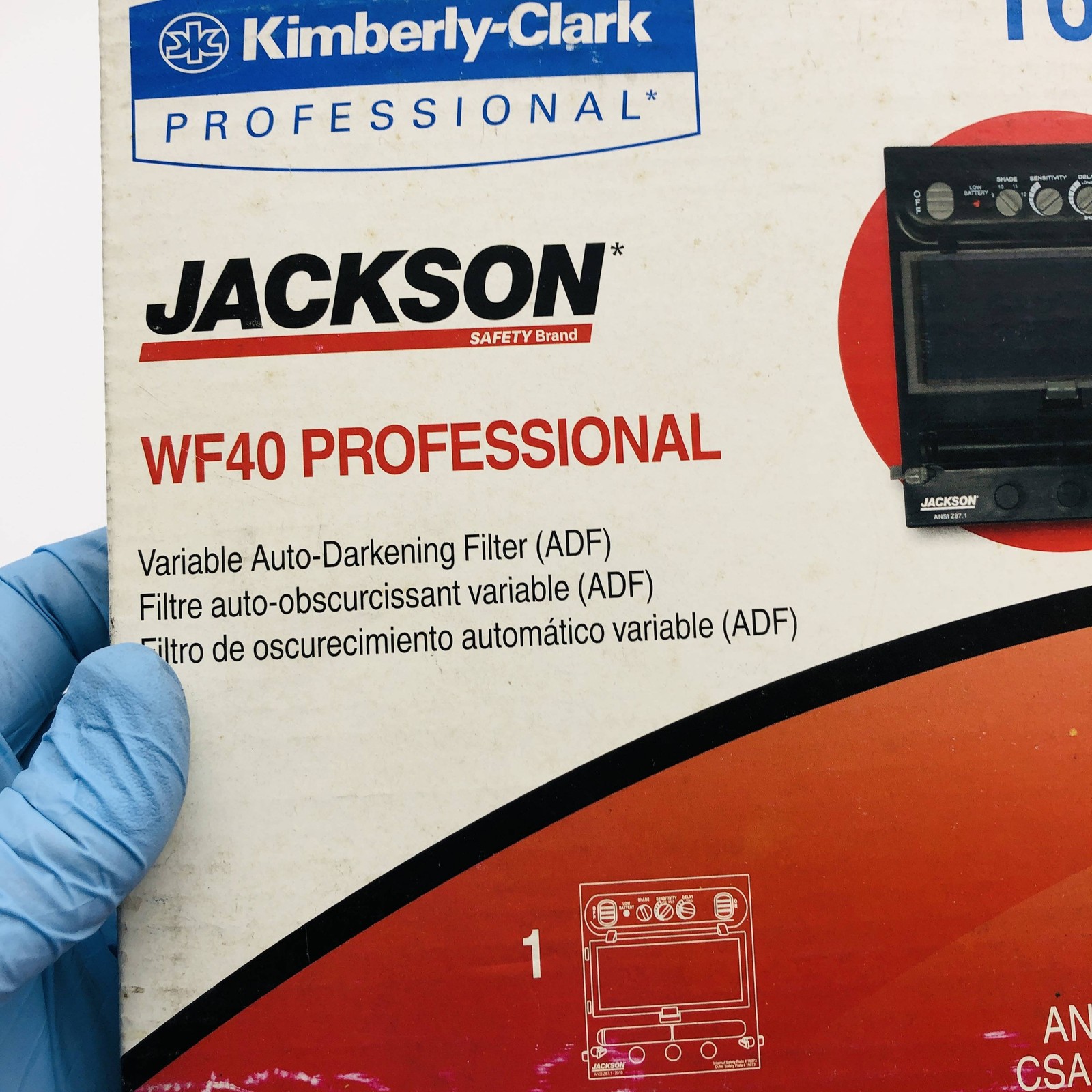 Jackson 16624 Variable Auto-Darkening Filter Cartridge ADF WF40 Professional