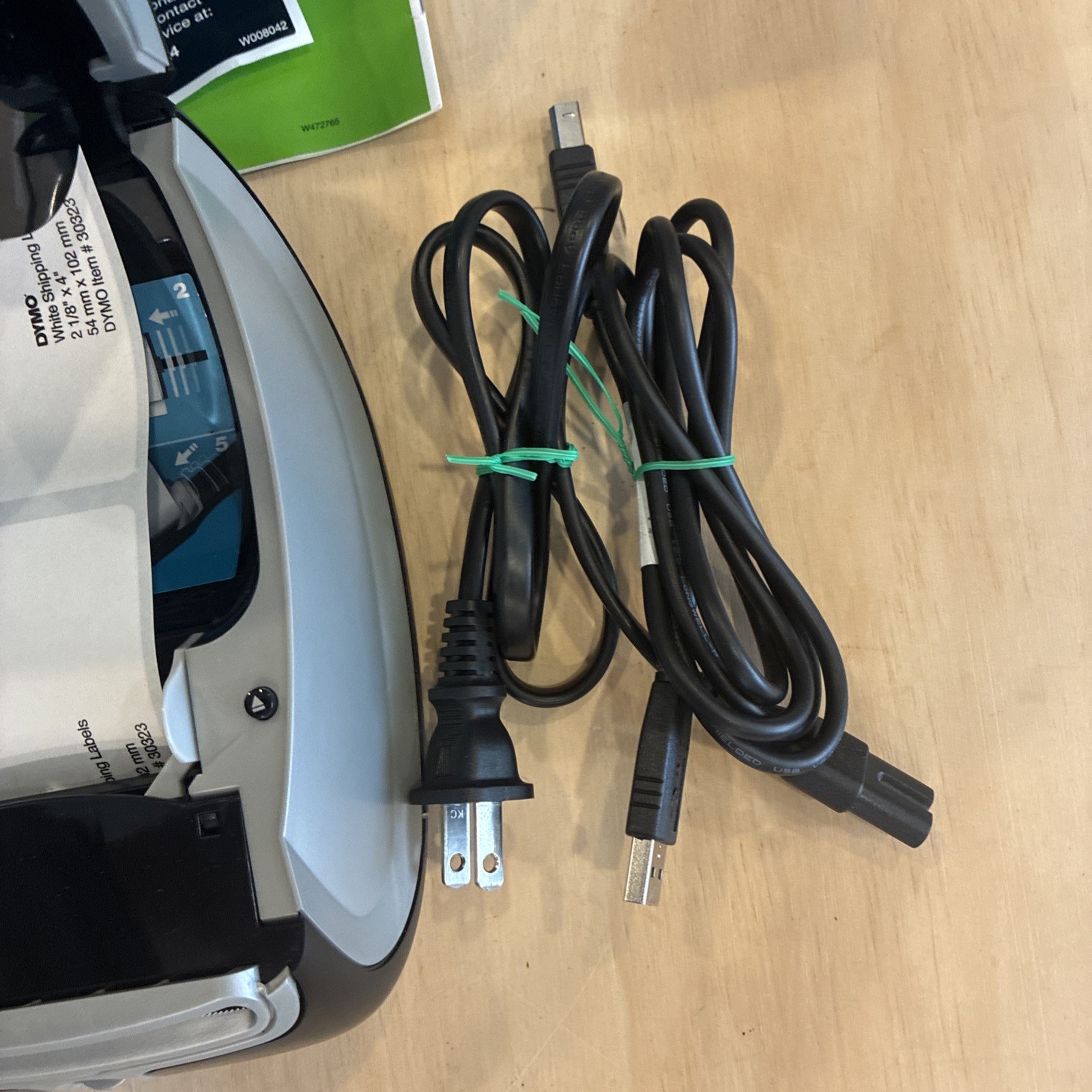 4467) Dymo LabelWriter 450 Turbo Thermal Label Printer w/Power & USB Cable
