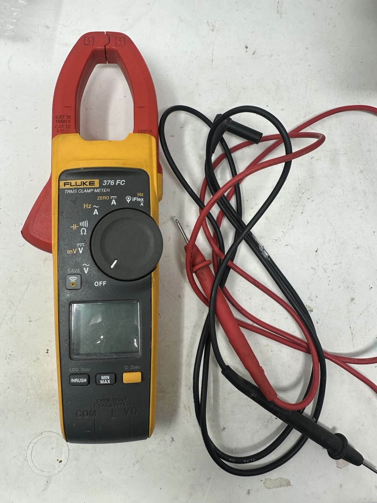 Fluke 376 FC True RMS AC/DC Clamp Meter