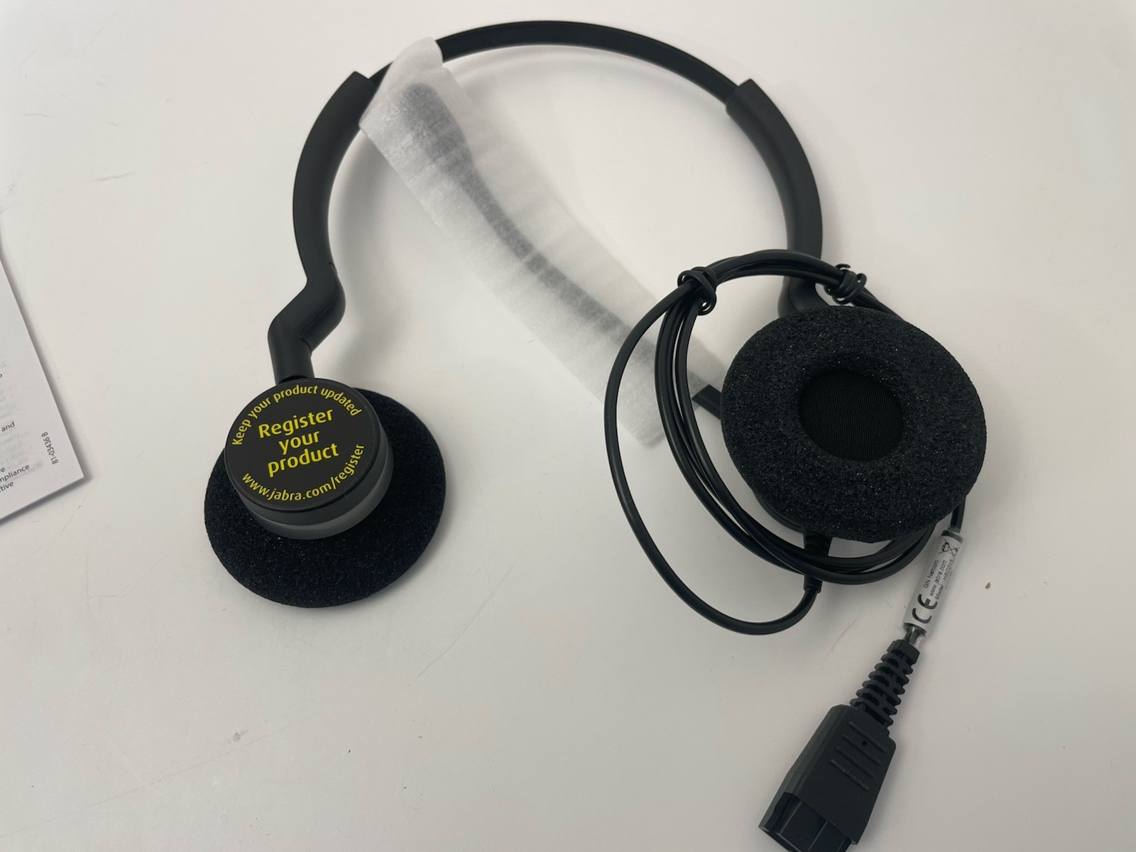 Jabra Biz 2300 Duo Noise Canceling Mic Headeset USB 2309-820-105 New