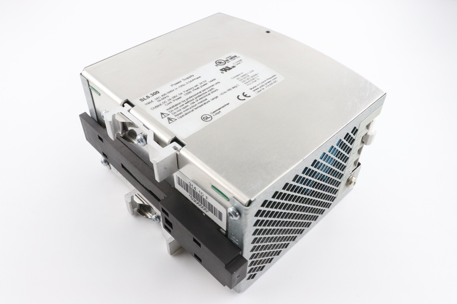 PULS SL5.300 POWER SUPPLY INPUT:3AC 400-500V OUTPUT: DC 24-28V 5A DIN RAIL MOUNT