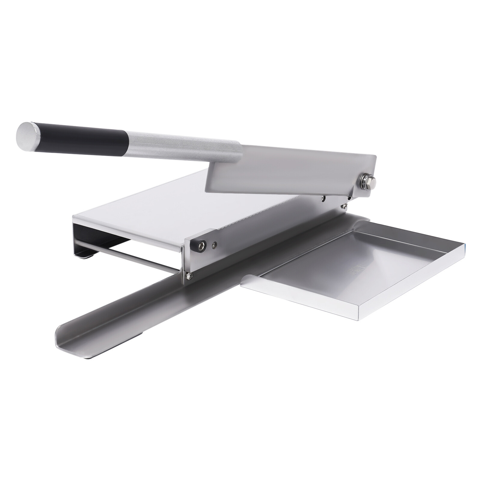 Stainless Steel Guillotine Bone Cutter 36cm Blade 1cm Thick Extended Handle
