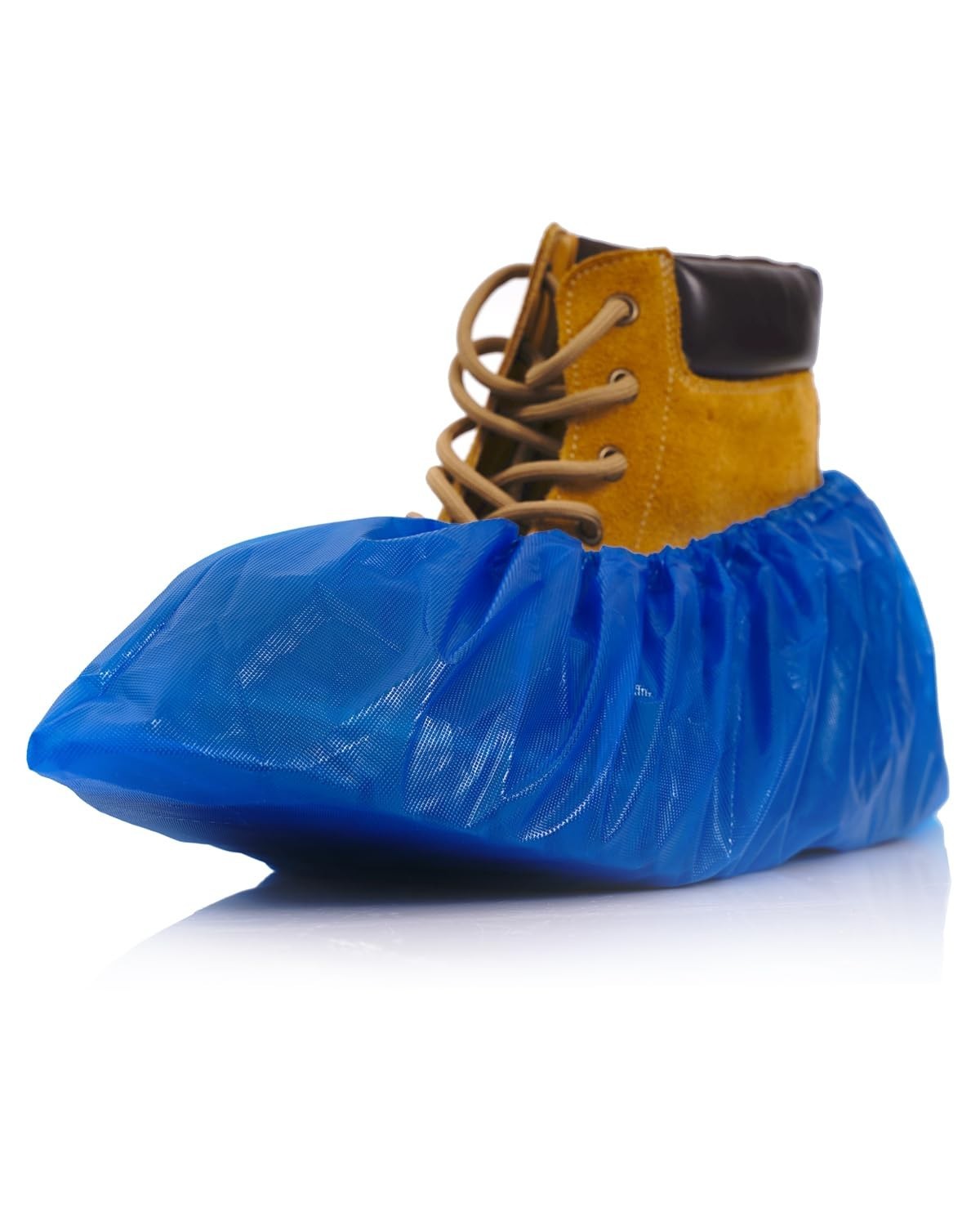 Heavy Duty Disposable Shoe Covers – XL Waterproof Non-Slip Booties, 100 Pack