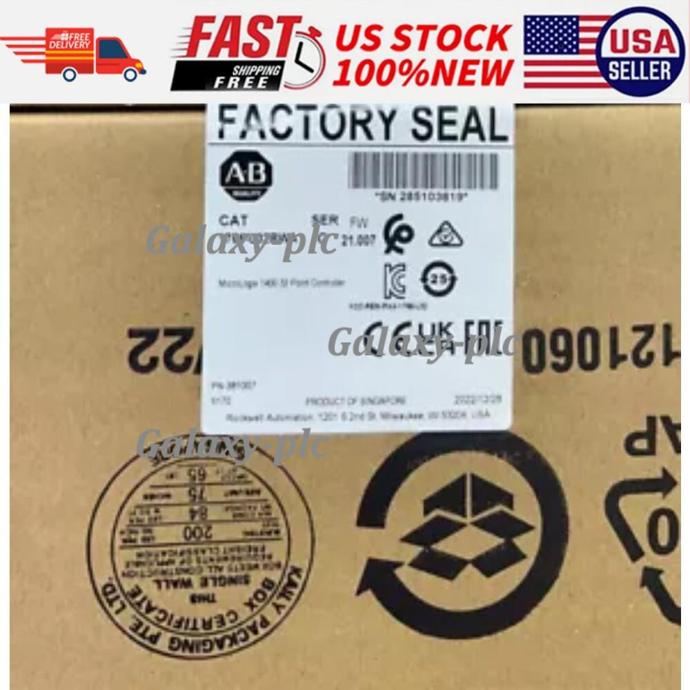 New AB 1766-L32BWA MicroLogix 1400 32 Point Controller New Sealed US Free Tax