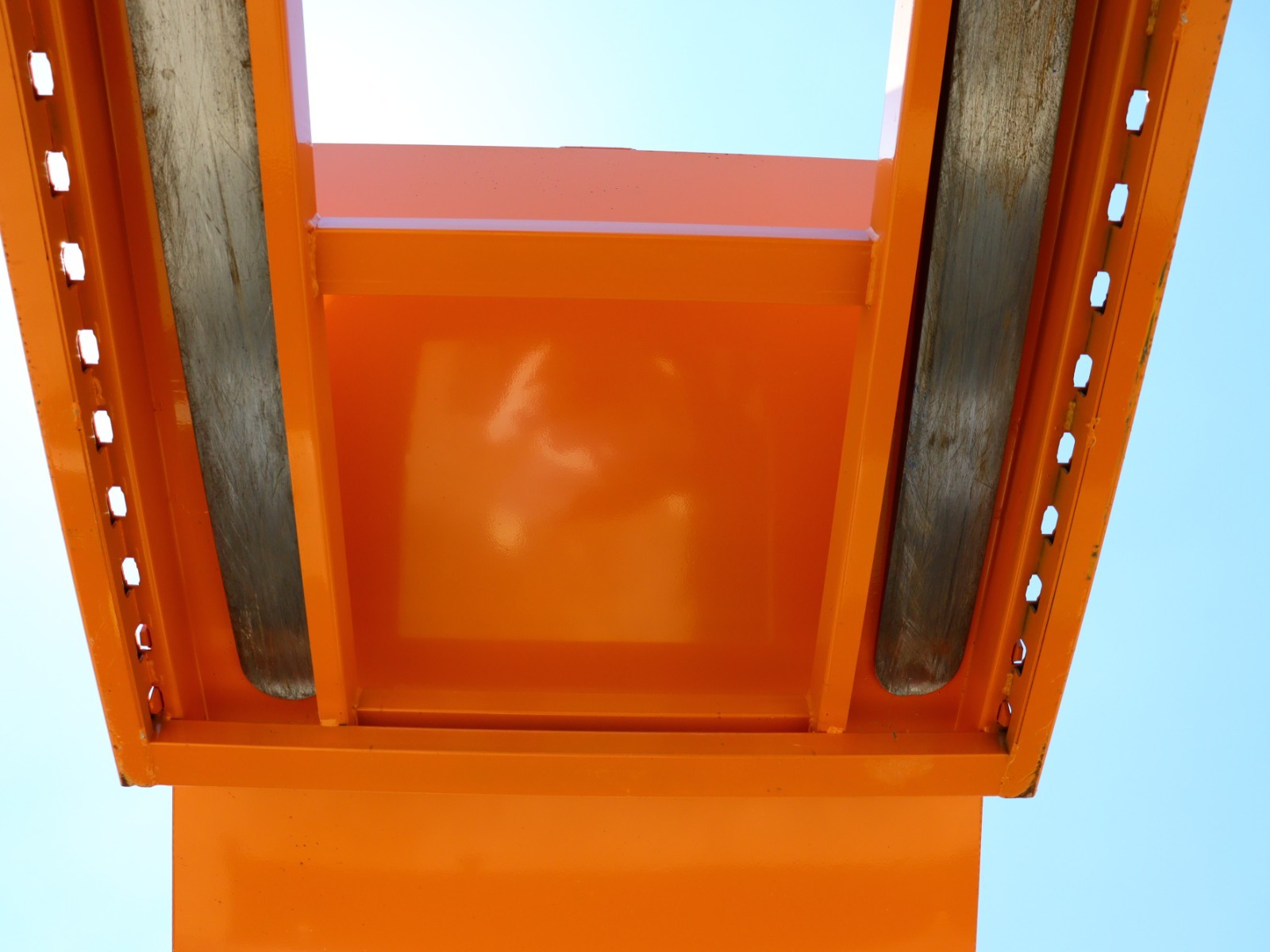 Self-Dumping Hopper – 1 Cubic Yard, Heavy Duty Steel, Forklift & Skid Steer Use