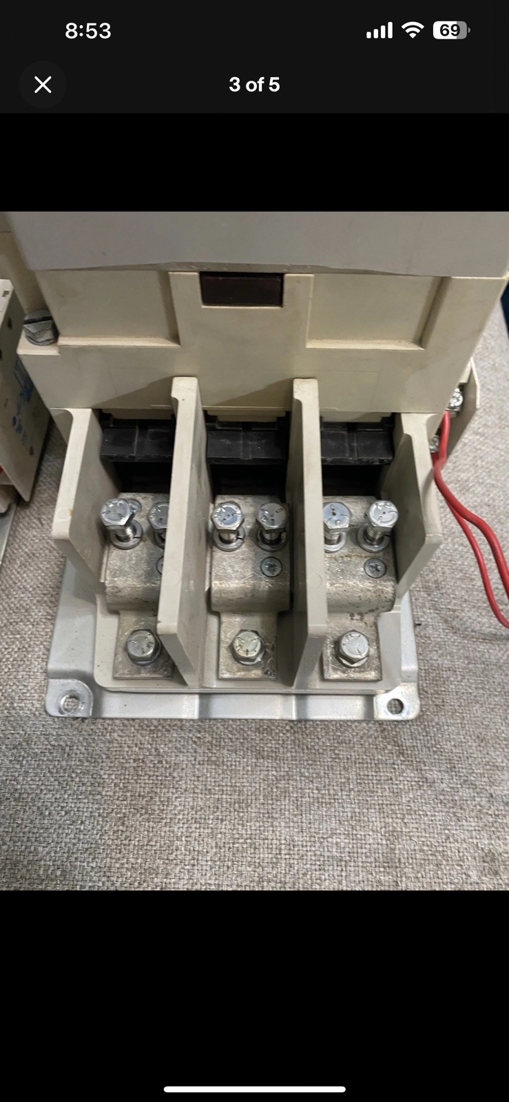 Cutler-Hammer C825LN6 Ser A2 360A 3P 600V / 120V Coil Contactor Free Shipping