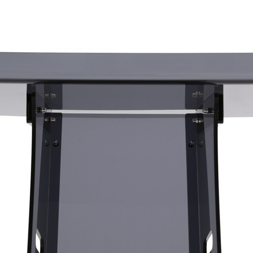 Acrylic Podium Stand, Floor Standing Podium, Acrylic Podium with Storage Shelf