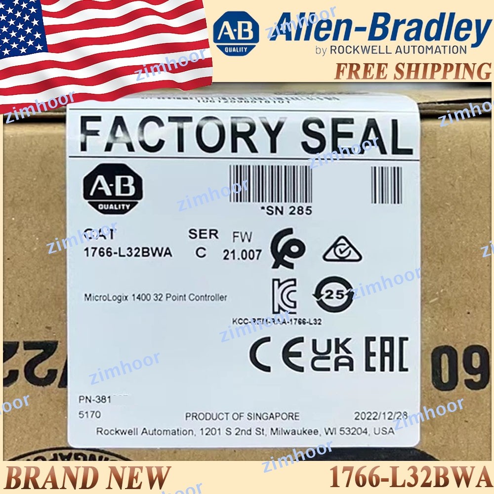 Factory Sealed 1766-L32BWA/C MicroLogix 32Point Controller 1766L32BWA serC 1PC
