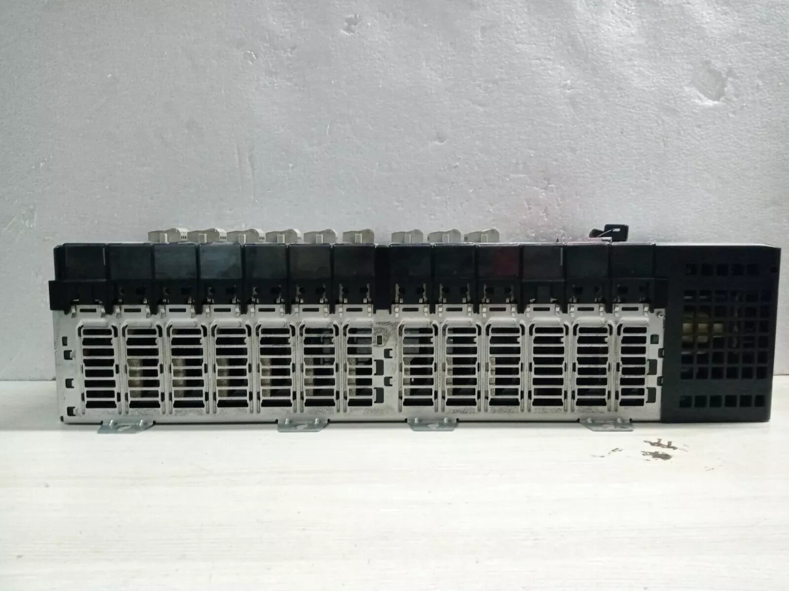 ALLEN BRADLEY FULL LOADED RACK WITH 1756-L73S AND 2 UNITS OF 1756-EN2T