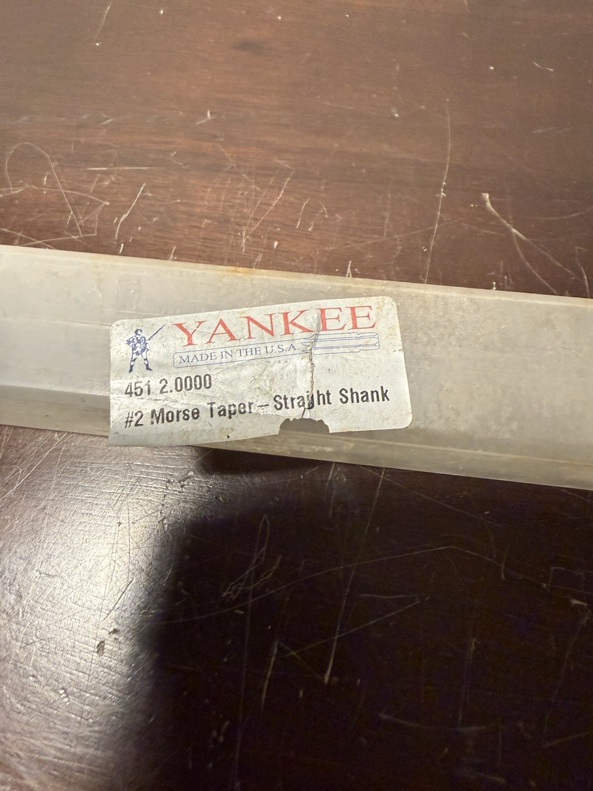 Yankee 451-2 Chucking Reamer, 2.0000 In., 6 Flute, Hss
