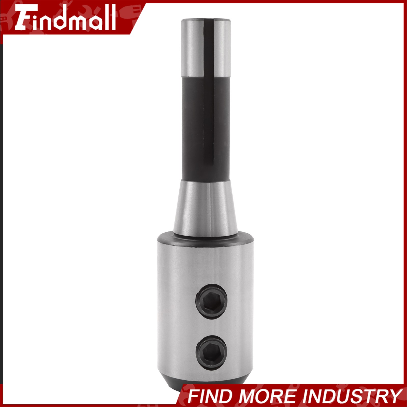 Findmall 1 Inch High Precision R8 End Mill Adapter Holder Milling Cutter Tool