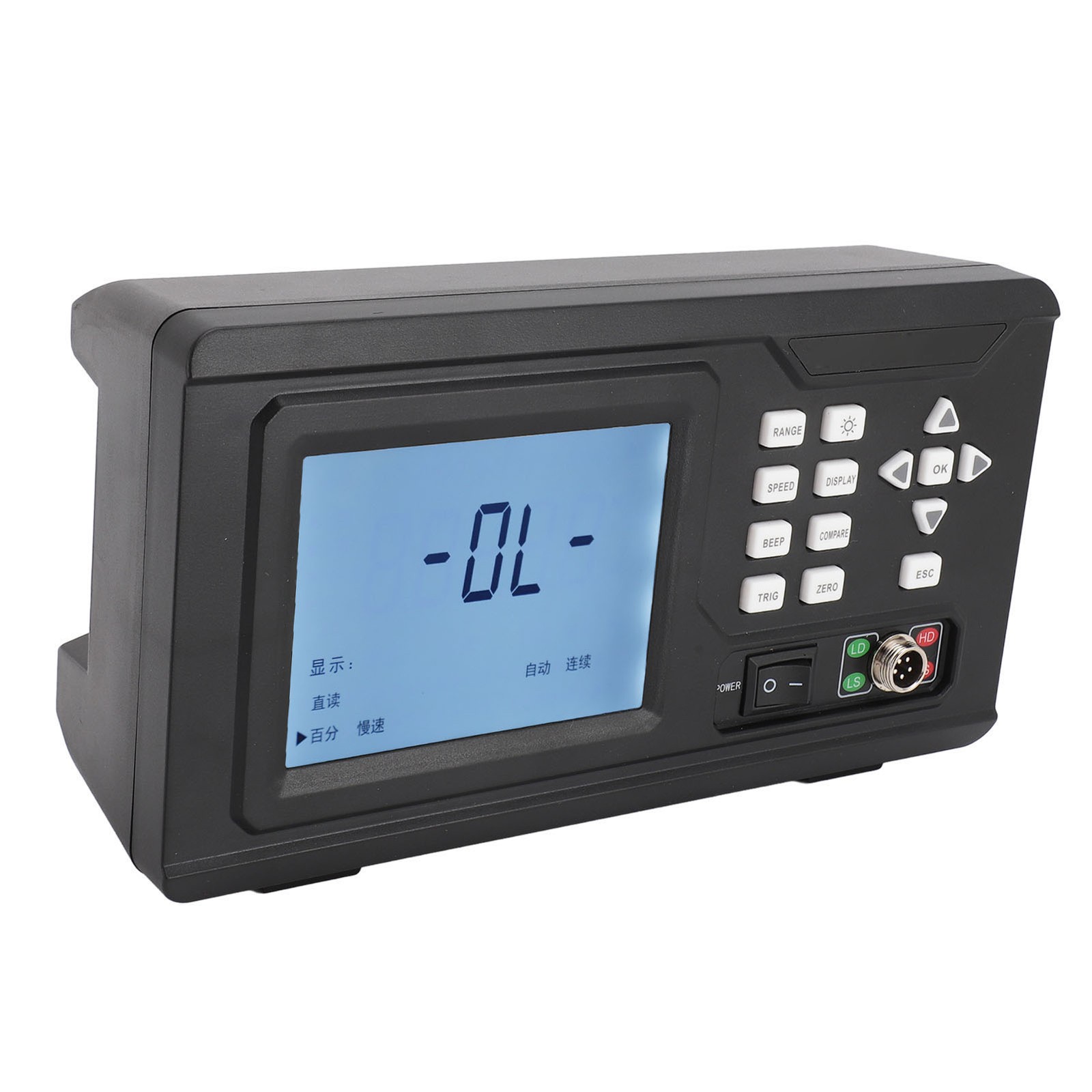 Resistance Tester 10uΩ To 2MΩ LCD Display Portable Low Resistance Milliohm