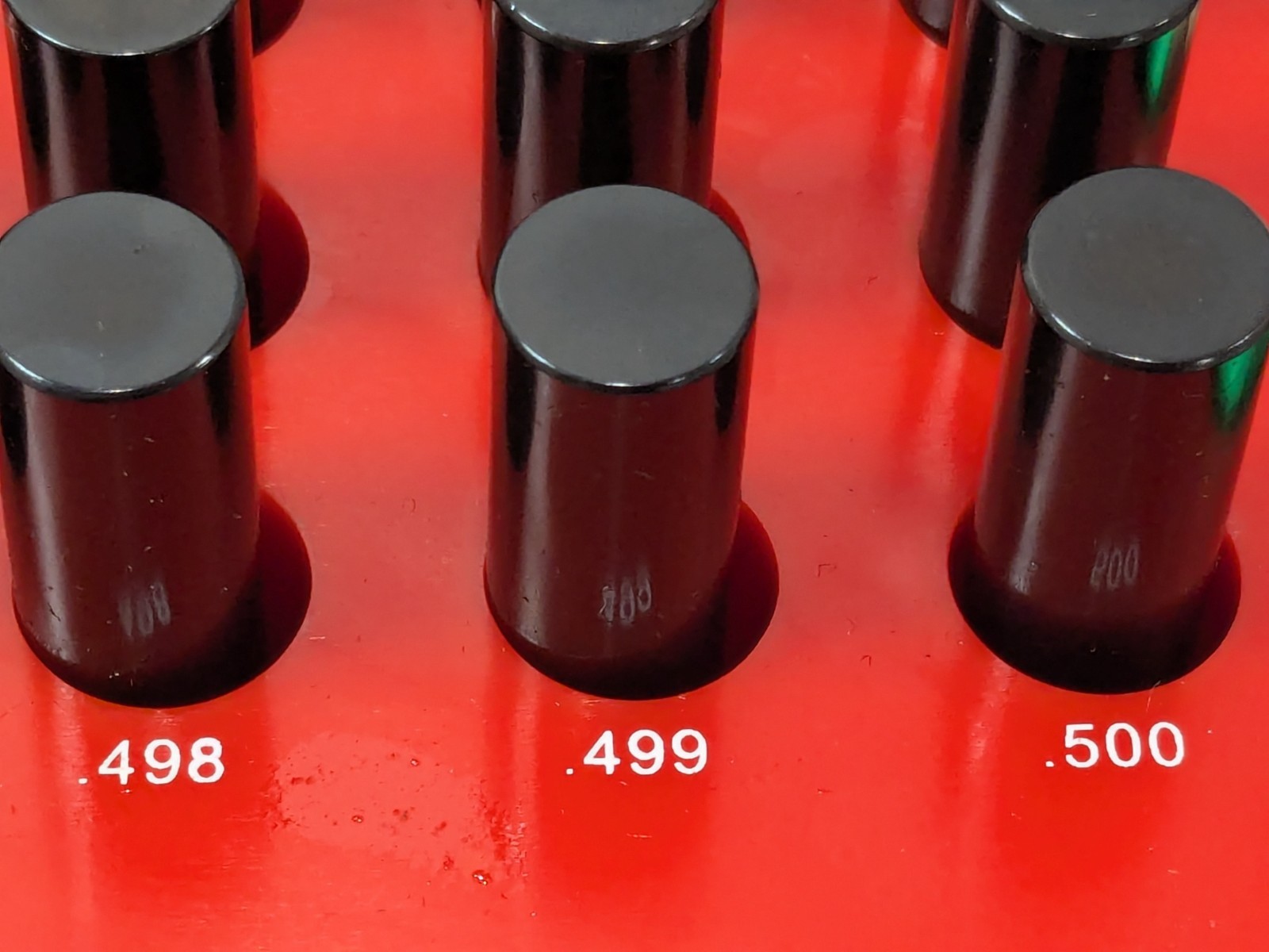 SPI 250 Piece Plug Gage Set 0.251" to 0.500" Range Class ZZ Plus 22-15
