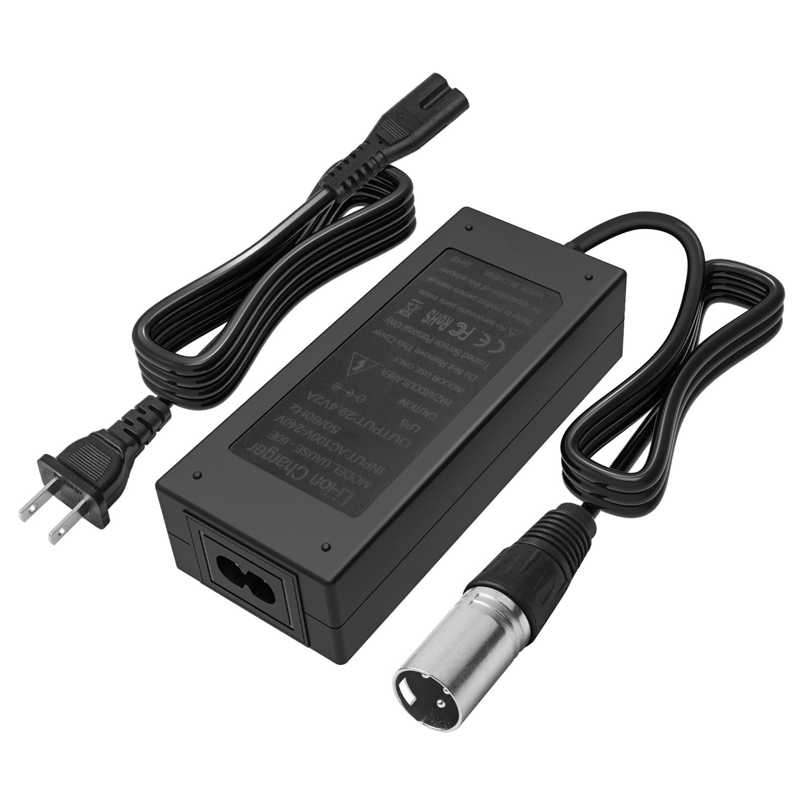 24V 2A 3-Pin XLR Connector Charger Substitute