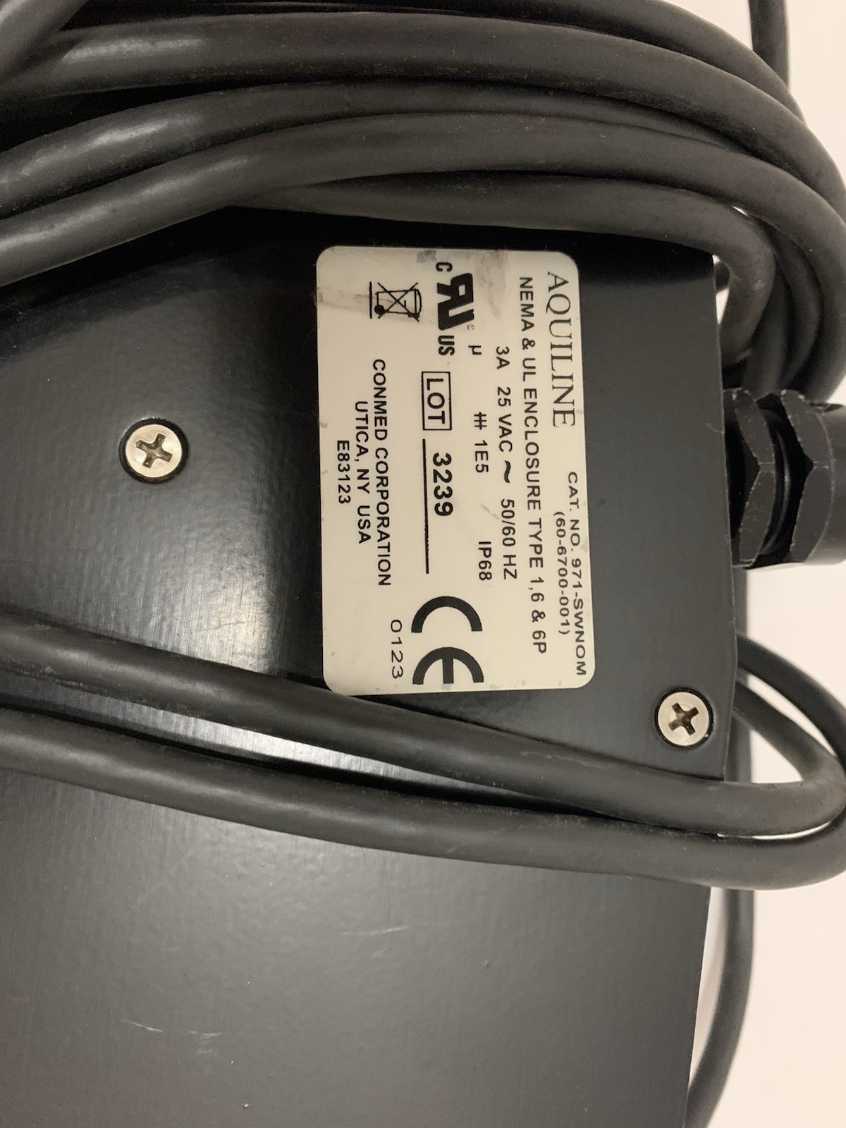 Conmed Aquiline Footswitch Pedal Foot Switch 60-6700-001 Cat No 971-SWNOM Aspen