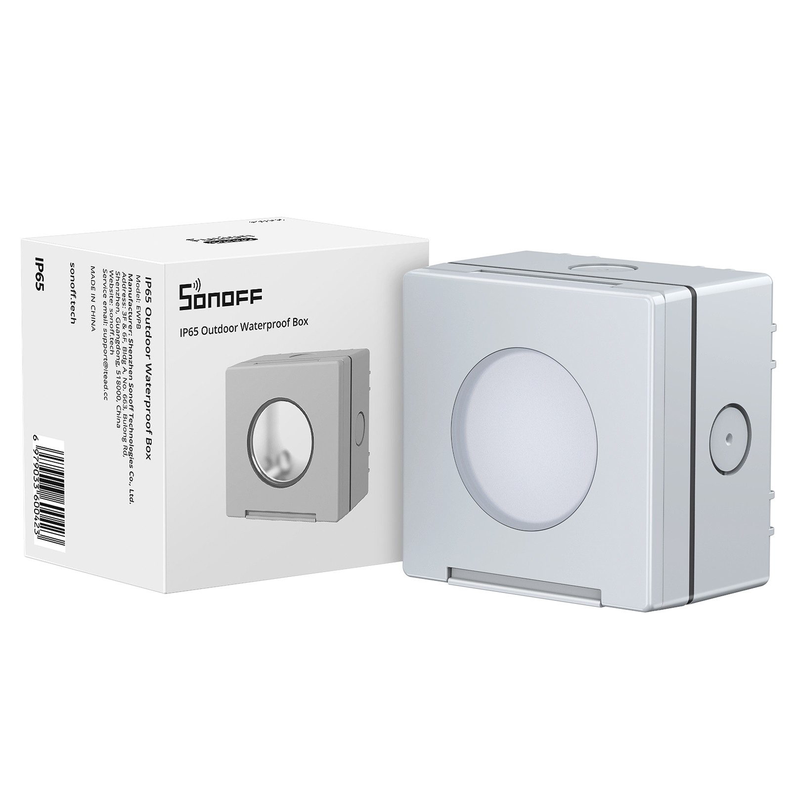 IP65 Waterproof Box Works with SONOFF Smart Roller Shutter/ Dimmer Wall Switch