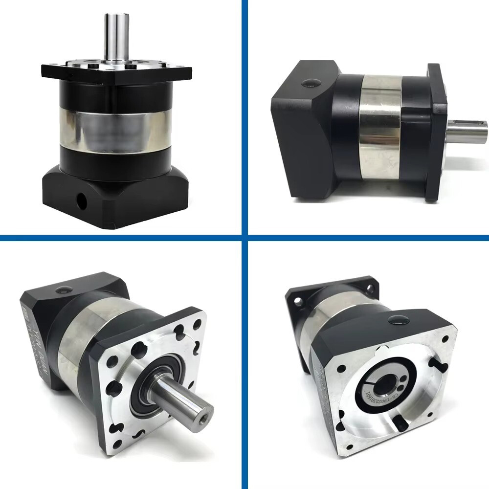 Precision Planetary Gearbox Reducer 7arc-min for AC 80mm Servo motor 19mm input