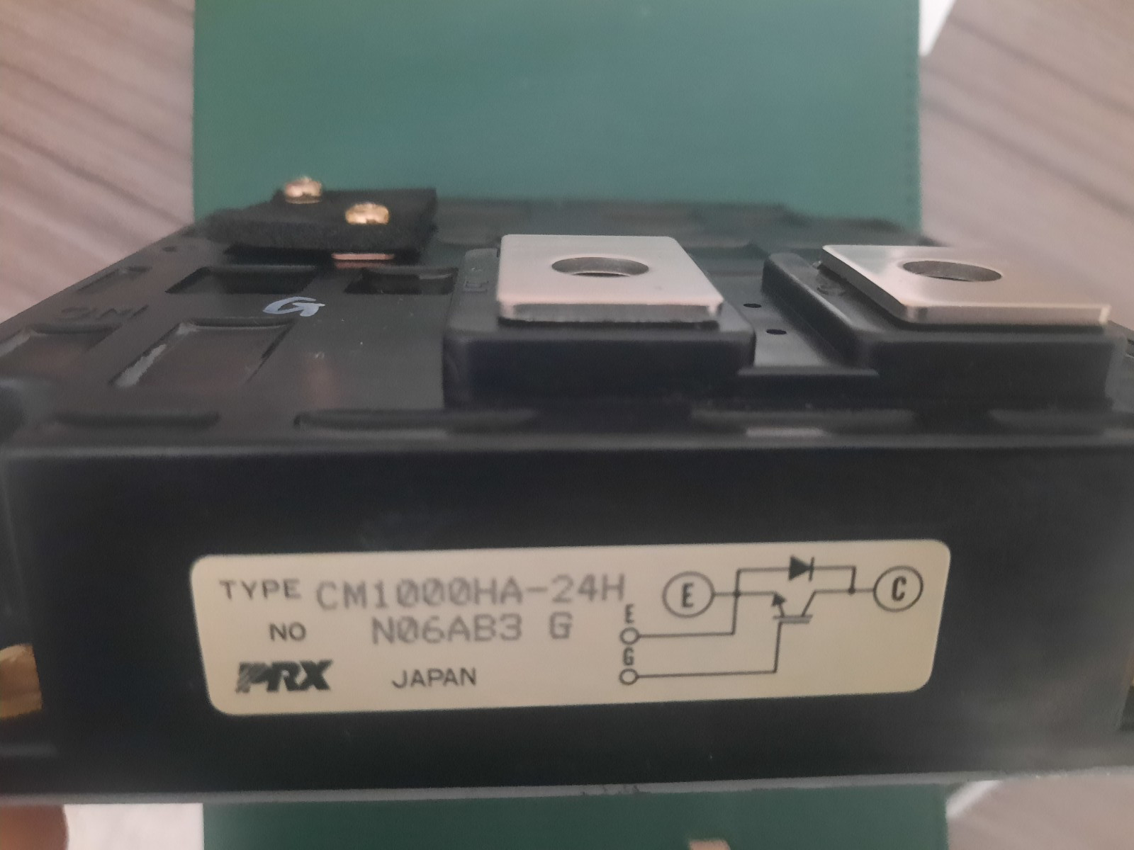 1PCS CM1000HA-24H IGBT SINGLE 1200V 1000A 5800W POWEREX JAPAN ,NEW JENUINE PART