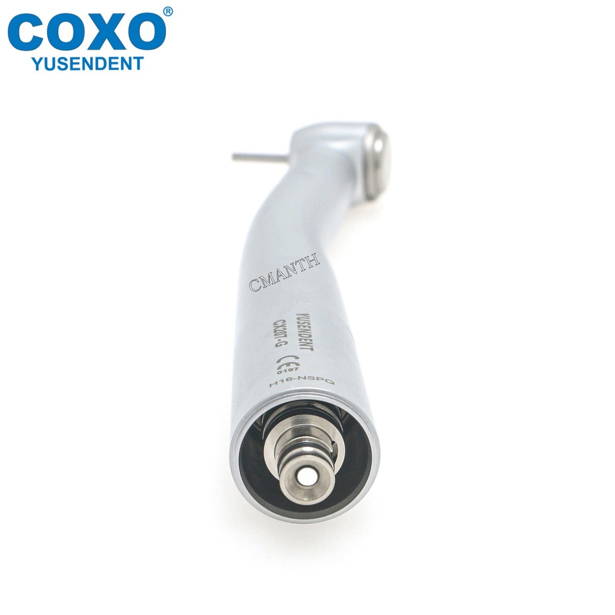 COXO CX207-G Dental Turbine Fiber Optic High Speed Handpiece LED Coupler 6 Hole