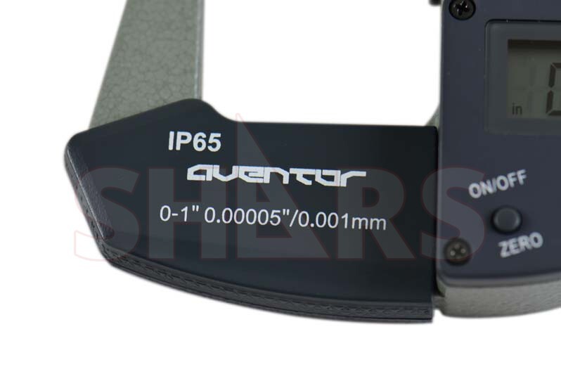Aventor 6″ DPS IP67 Electronic Digital Caliper + 0-1″ IP65 Outside Micrometer R]