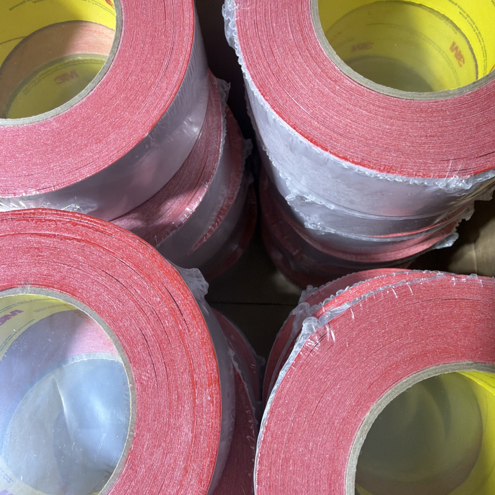 3M Double Sided Tape 1.88 In. X 60yds – 24 Rolls. 9737R Red 3.5mil