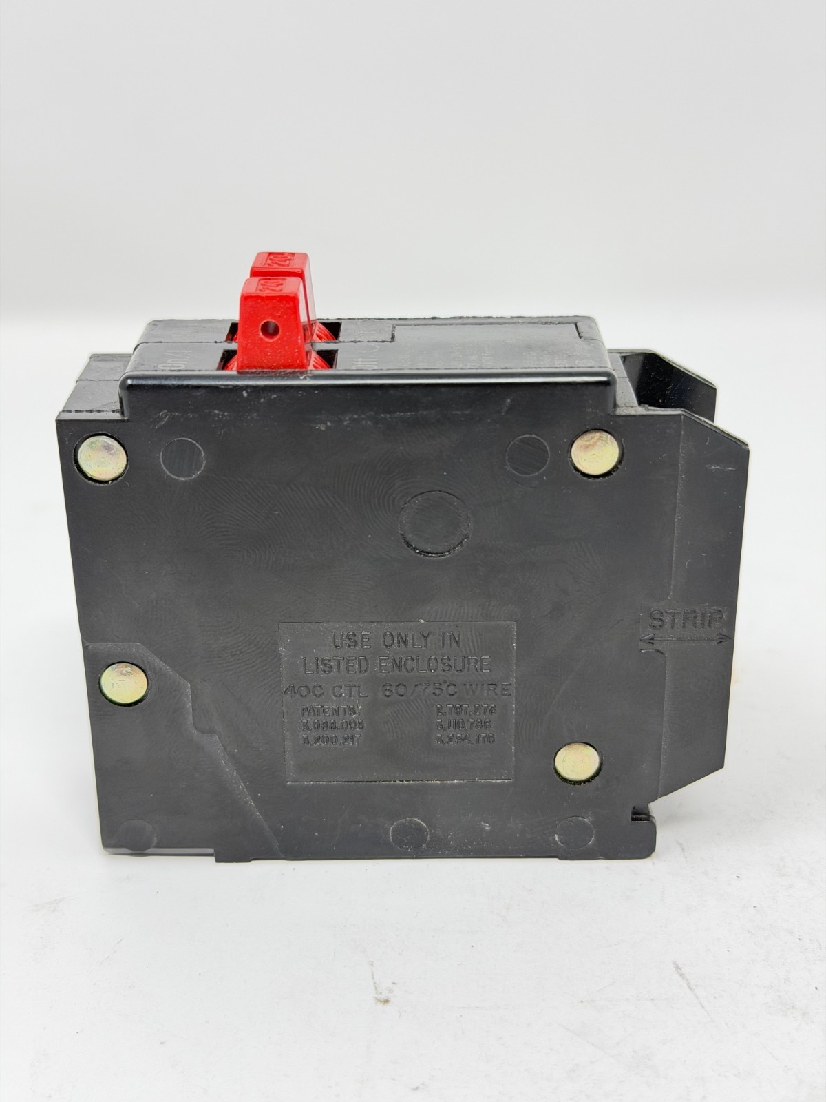 Westinghouse BD2020 20/20A 2-Pole Circuit Breaker 120V