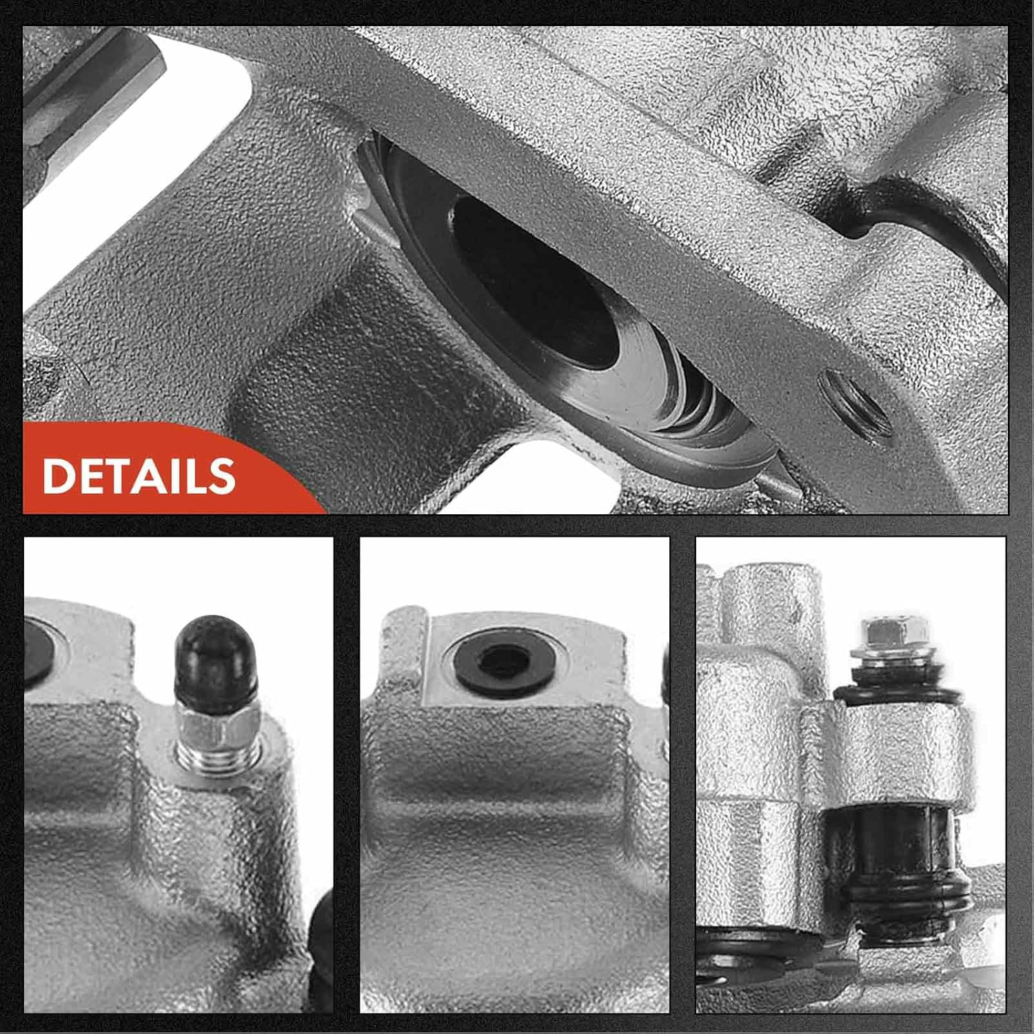 Rear Brake Caliper Ram 1500 2011-2018, 1500 Classic 2019-2023, Durango 2004-2009
