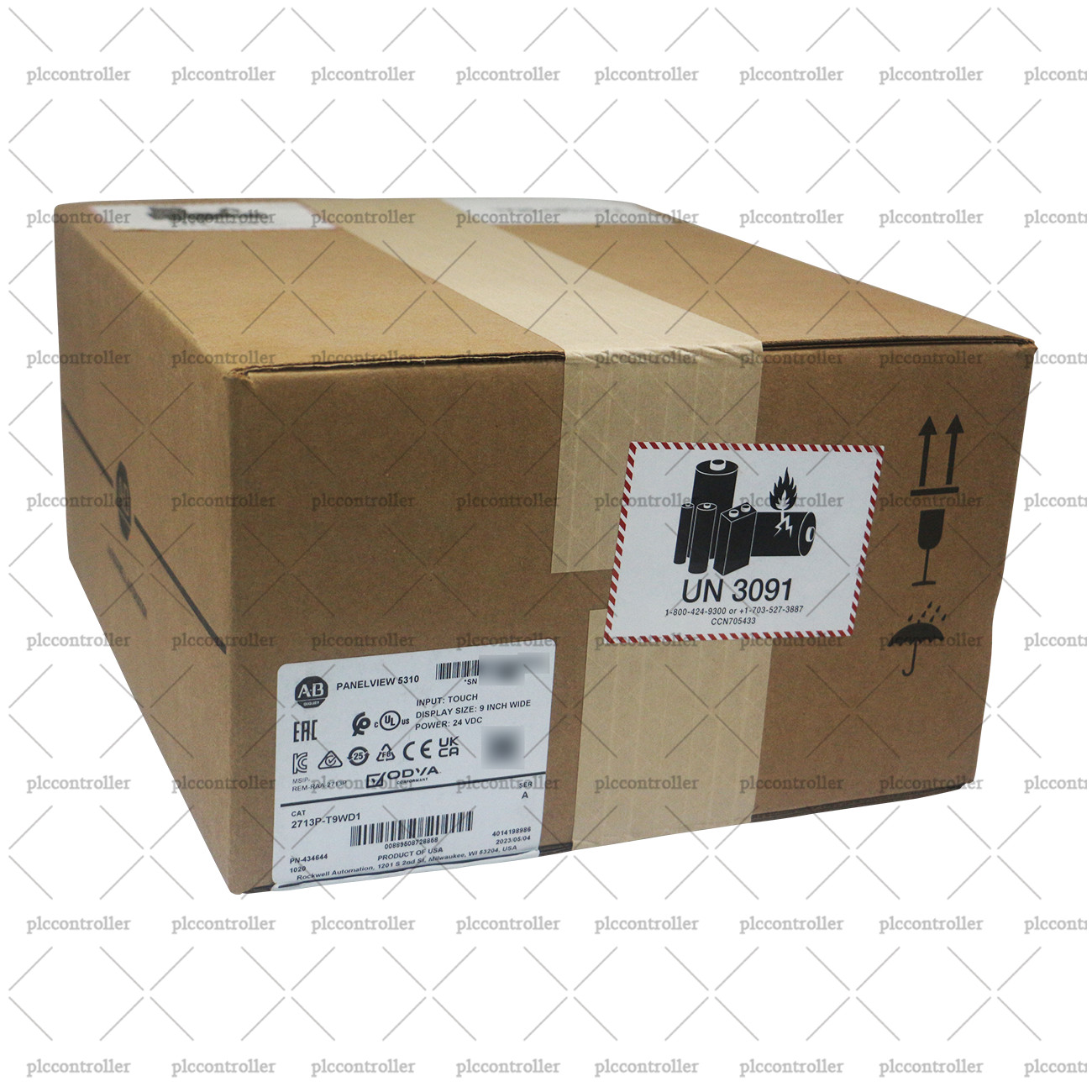New Allen Bradley 2713P-T9WD1 PanelView 5310 24VDC Touch Wide Display