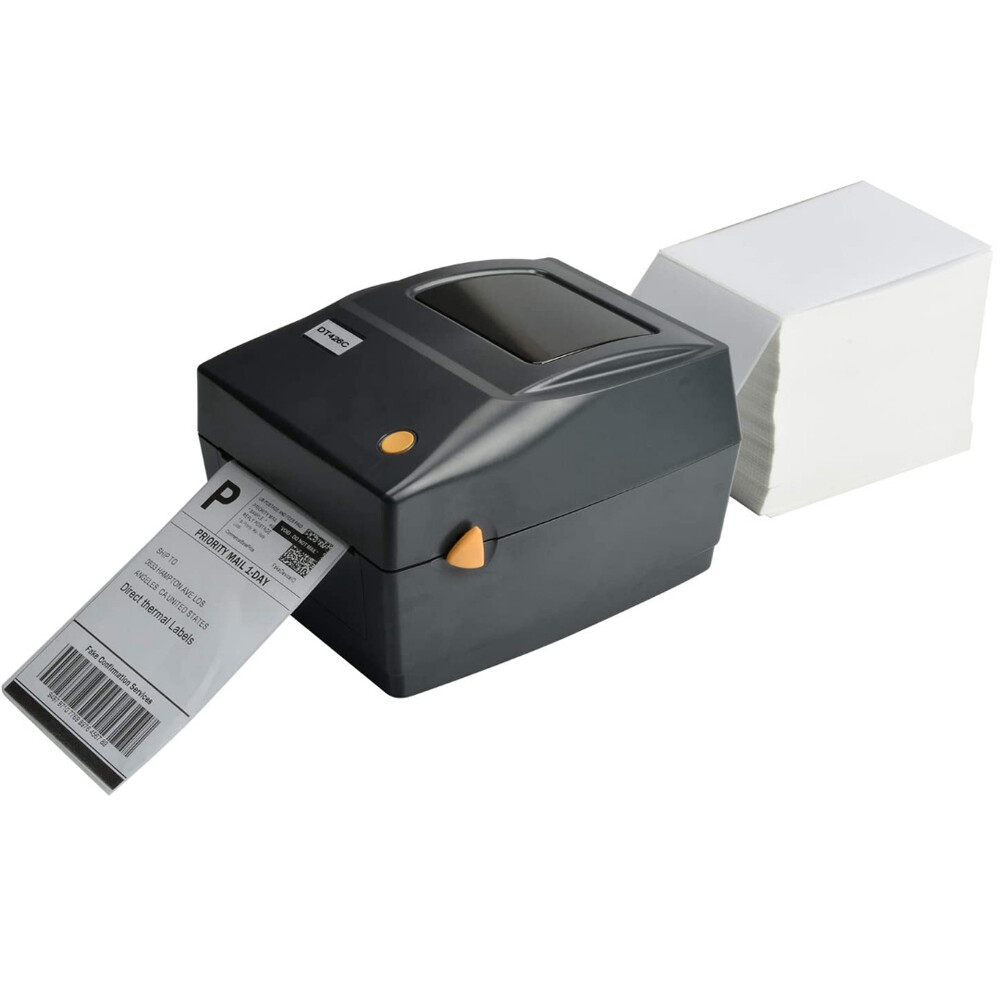 4×6 Fanfold Thermal Labels Direct Shipping Label for Zebra & Rollo Printers US