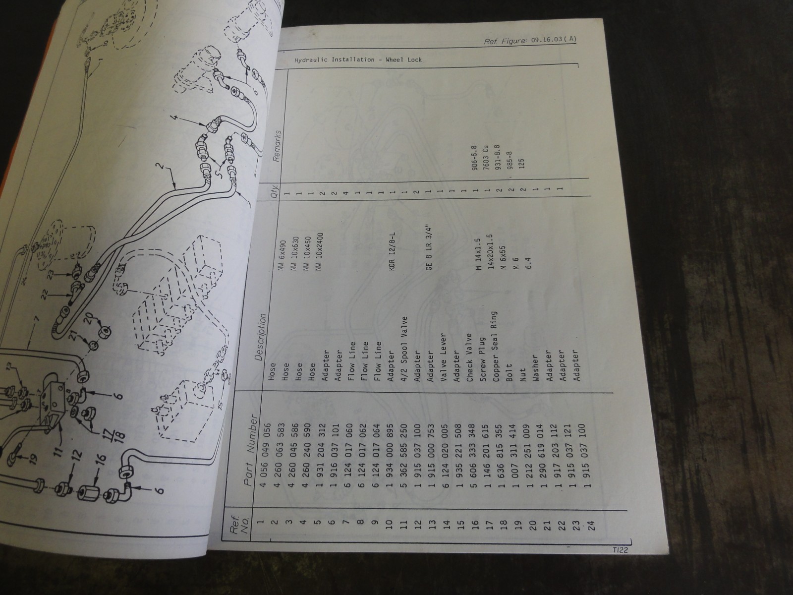 Schaeff Inc HS40C Articulated Boom Walking Excavator Parts Catalog Manual 802069