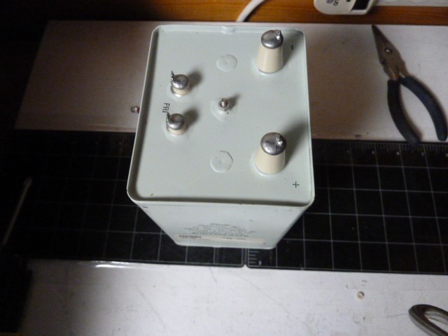 USED Plastic Capacitors, Inc. HV 50-103M OUTPUT 5KVDC 10MA INPUT 118VAC 50-500HZ