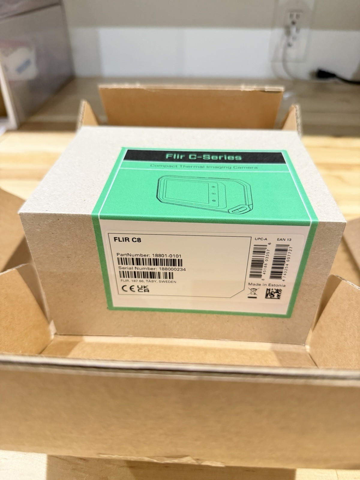 FLIR C8 320×240 COMPACT THERMAL CAMERA (CALIBRATED 2025) MFD 2025 / NEW SEALED