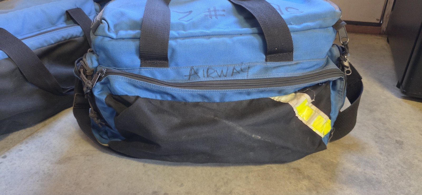 Iron Duck Trauma Bag, Nylon, 23 in L, 17 in W, Blue Ems Bag #2