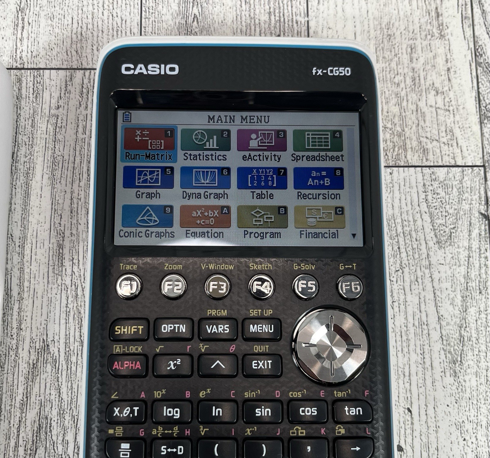 CASIO fx-CG50 Graphing Calculator Color Display Tested Working