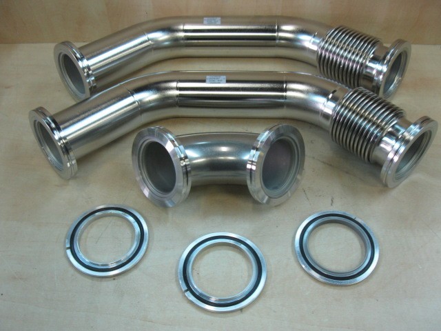 Applied Materials AMETEK/CALMELD/MKS SET OF MIXED 4″ PIPS PARTS Look Inside!