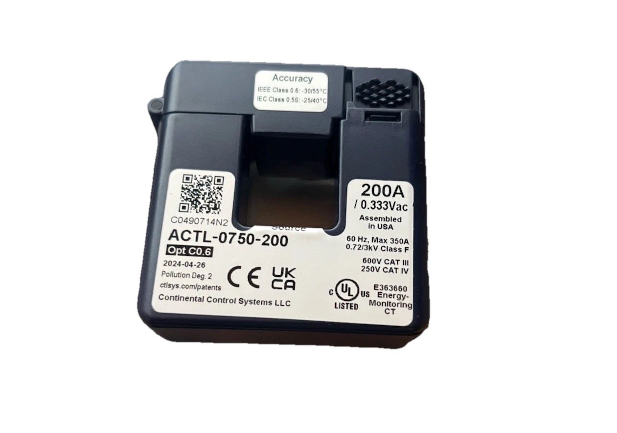 Split-Core Current Transformer ACCU-CT ACTL-0750 Series S