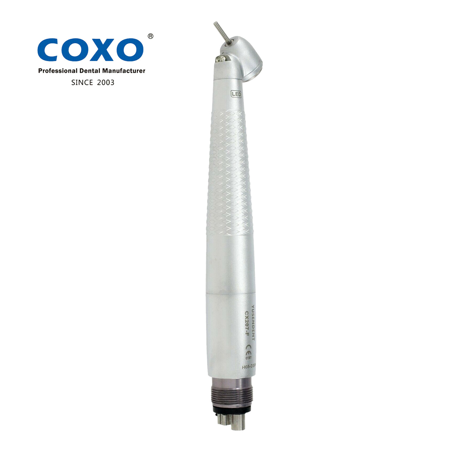 COXO Dental 45 Degree LED High Speed Handpiece Self-Power Oral Surgery Turbine 4