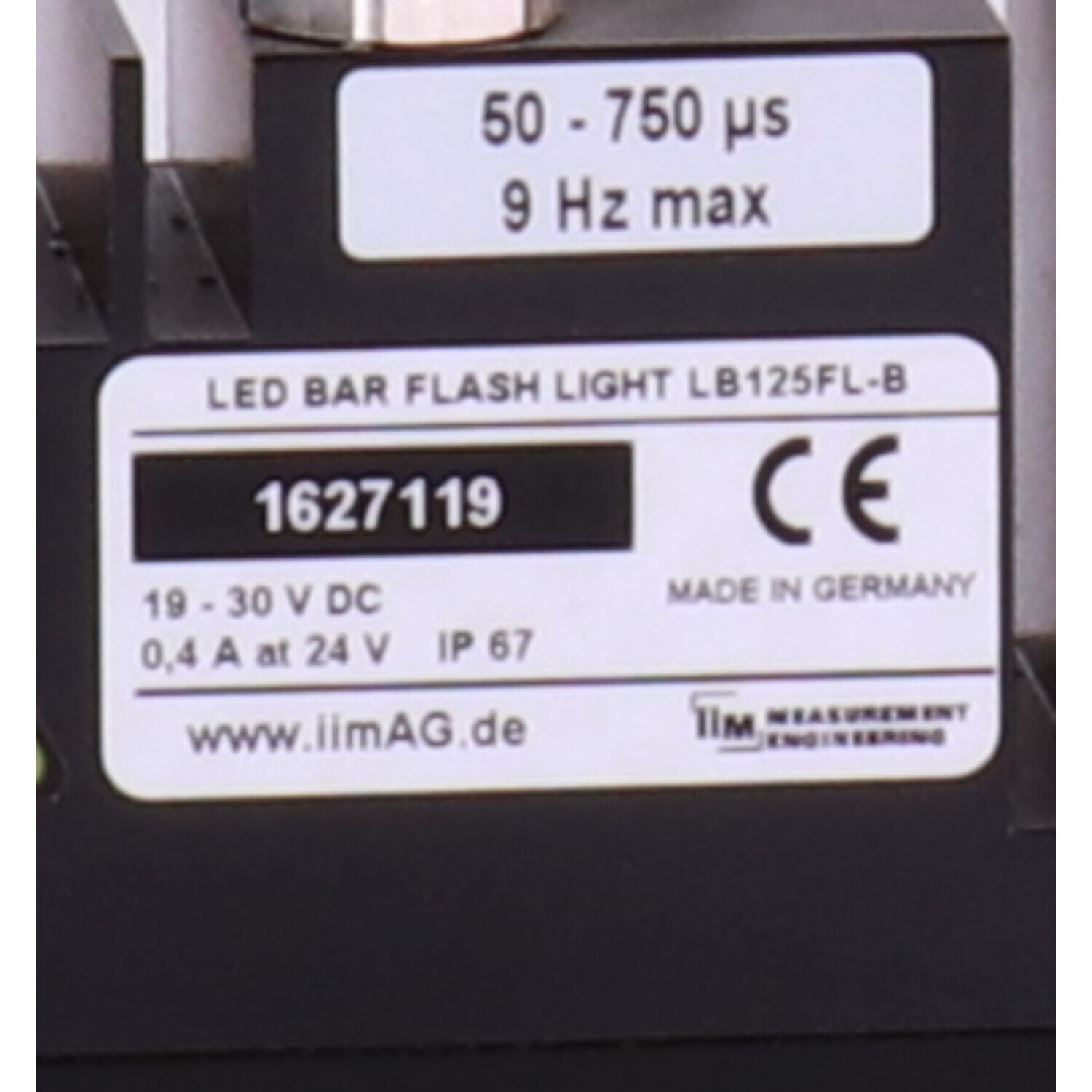 Iim LB125FL-B LED Bar Flash Light 1627119 19-30V DC (2 pieces) New NMP